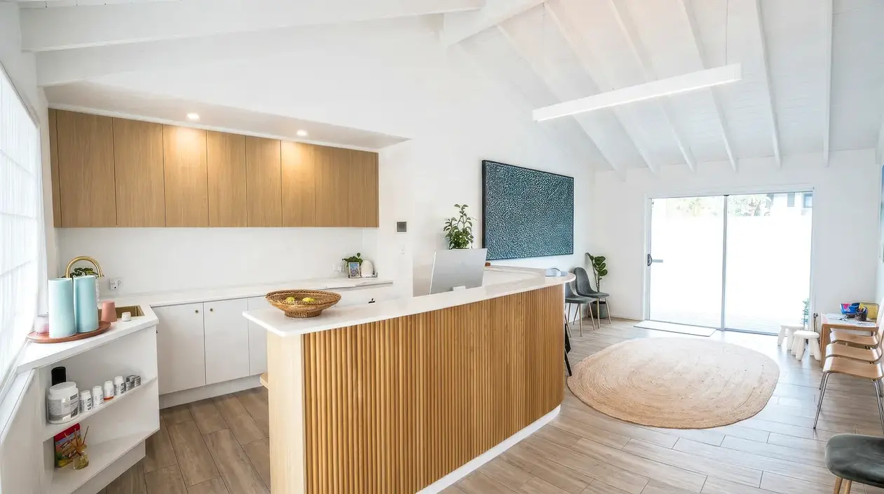 The shared Healthy Bodies Wellness clinic space, home of the integrated work